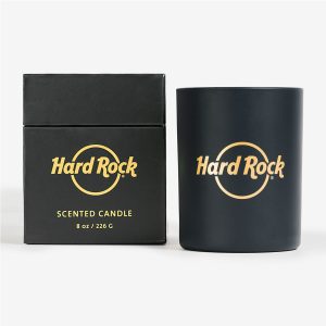 Metallic Gold Foil Logo 8oz Candle