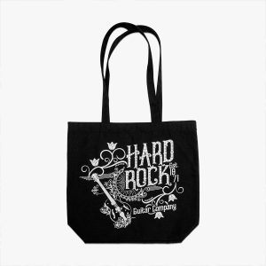 Guitar Company Tote Bag in Black