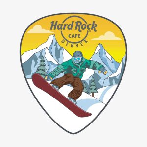 Online Exclusive Denver Snowboarder Pin