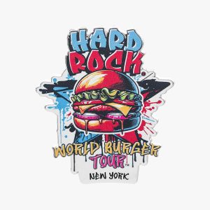 Collectible World Burger Tour 2025 Pin