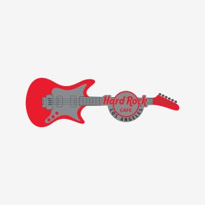 Limited Edition Core City Chrome Guitar Pin